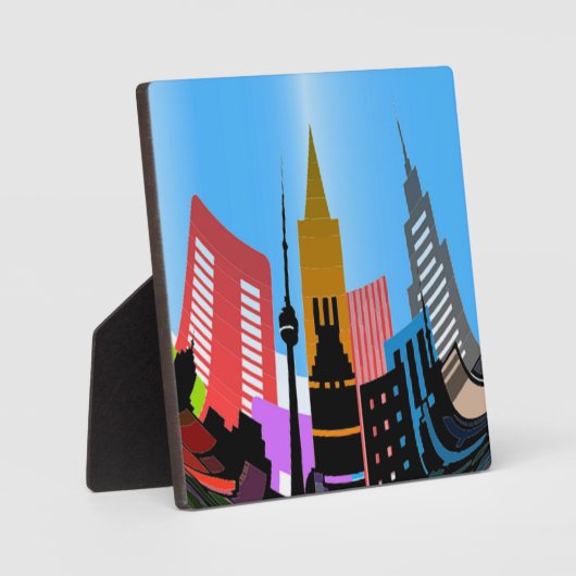 都市 フォトプラーク (正面)