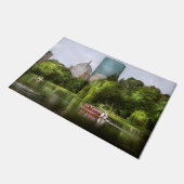 都市-ボストンMa -ボストン公共庭 ドアマット (アングル)