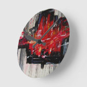 都市 ラウンド壁時計 (傾斜)