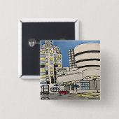 都市 缶バッジ (正面&裏面)