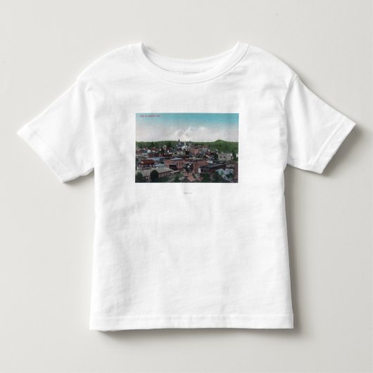 都市# 2Jackson、カリフォルニアの空中写真 トドラーTシャツ (正面)