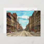 都市- Knoxville TN -陽気な通り1903年 ポストカード (正面/裏面)