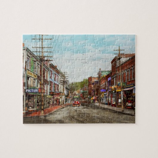 都市- MAグロスター-ほんの僅かすべて ジグソーパズル (横)