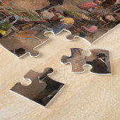 都市- NY -東側1890年のユダヤ人の市場 ジグソーパズル (側面)