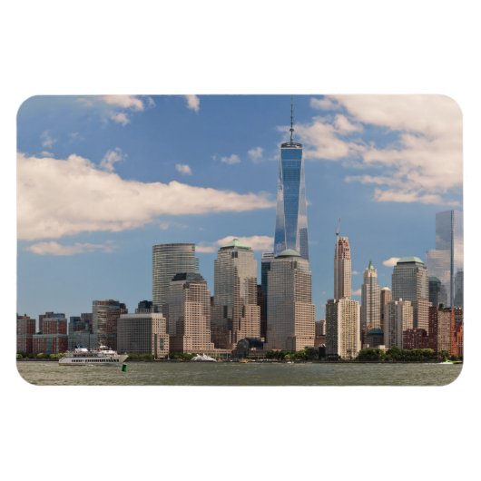 都市 - NY - 都市の色彩 マグネット (横)