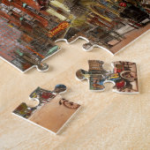 都市- PAフィラデルヒィア- Broad Street 1905年 ジグソーパズル (側面)