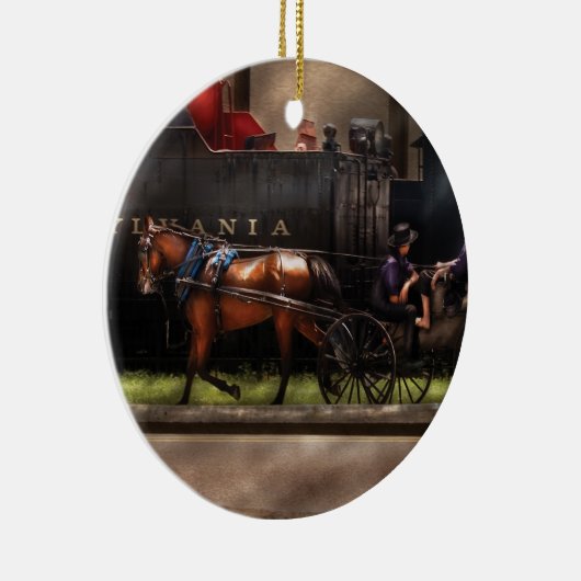 都市- PAランカスターを愛するために-得ました セラミックオーナメント (右)