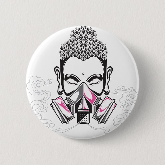 都市CleansingDark 缶バッジ (正面)