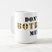 都市Hottie: 私に迷惑を掛けないで下さい! マグ (正面左)