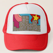 "都市Livin'" キャップ (正面)