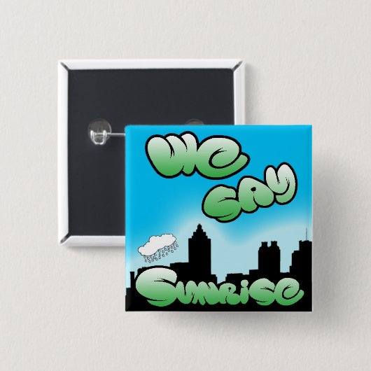 都市Scapeボタン 缶バッジ (正面&裏面)
