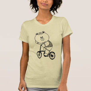 都市Tシャツのためになされる女性のライン- Tシャツ
