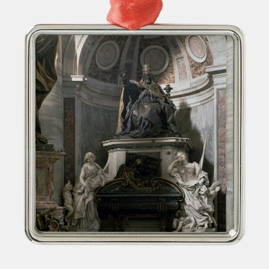 都市VIIIへの記念碑 メタルオーナメント (正面)