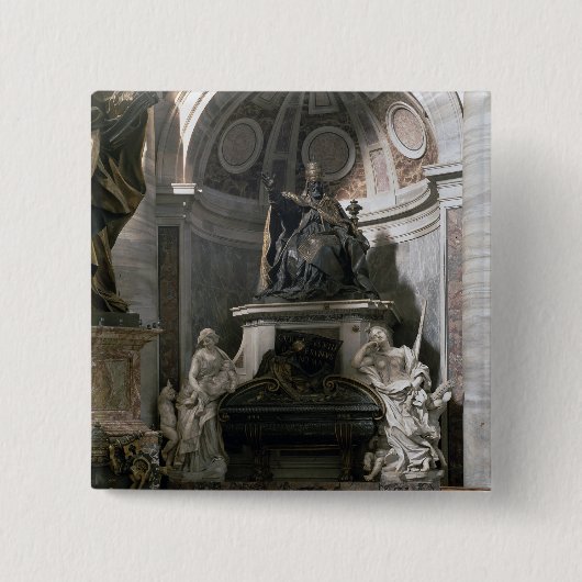 都市VIIIへの記念碑 缶バッジ (正面)