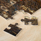 都心のシアトルのスカイラインおよび宇宙の針 ジグソーパズル (側面)