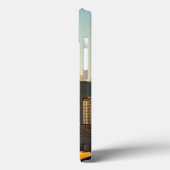 都心のシアトルのスカイラインおよび宇宙の針 Case-Mate iPhoneケース (裏面 / 左)