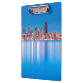 都心のシアトルの青い時間の眺め クリップボード (左)