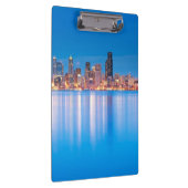 都心のシアトルの青い時間の眺め クリップボード (右)