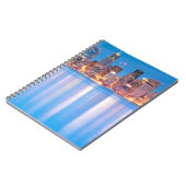 都心のシアトルの青い時間の眺め ノートブック (左側)