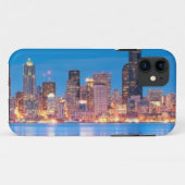 都心のシアトルの青い時間の眺め Case-Mate iPhoneケース (裏面(横))