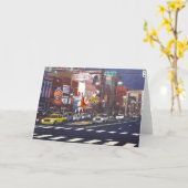 "都心のナッシュビル"のメッセージカード カード (黄色い花)
