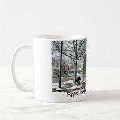 都心のフェーエットビル コーヒーマグカップ (左)