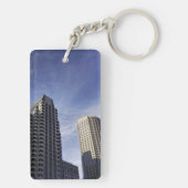 都心のボストンの建築 キーホルダー (裏面)