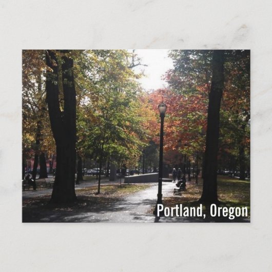 都心のポートランド、PSU Parkblocks ポストカード (正面)