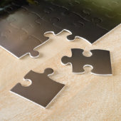 都心のマイアミへの水路を渡る橋鉛 ジグソーパズル (側面)