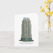 都心のローリー、NC Notecards カード (黄色い花)