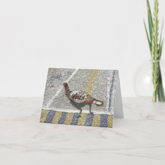 都心の横断歩道のDindee カード