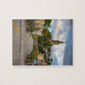 都心の港のワシントン州WIの街景 ジグソーパズル (横)