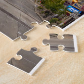 都心の港のワシントン州WIの街景 ジグソーパズル (側面)