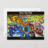 都心の痛手 ポストカード (正面/裏面)