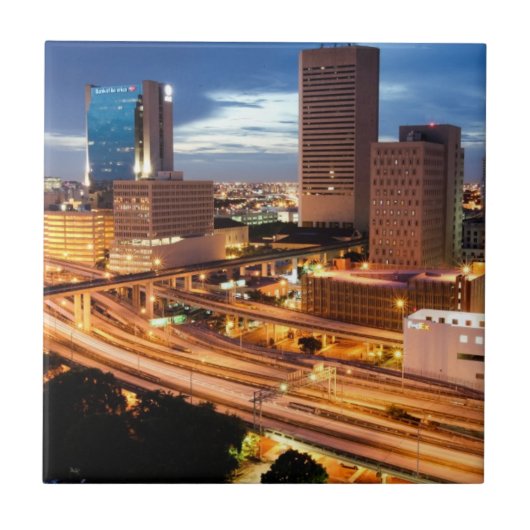 都心の都市眺め タイル (正面)