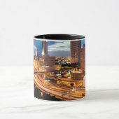 都心の都市眺め マグカップ (中央)