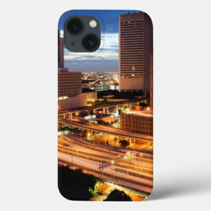 都心の都市眺め iPhone 13ケース