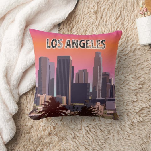 都心のL.A. クッション (ブランケット)