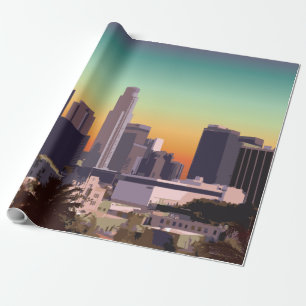 都心のL.A. ラッピングペーパー