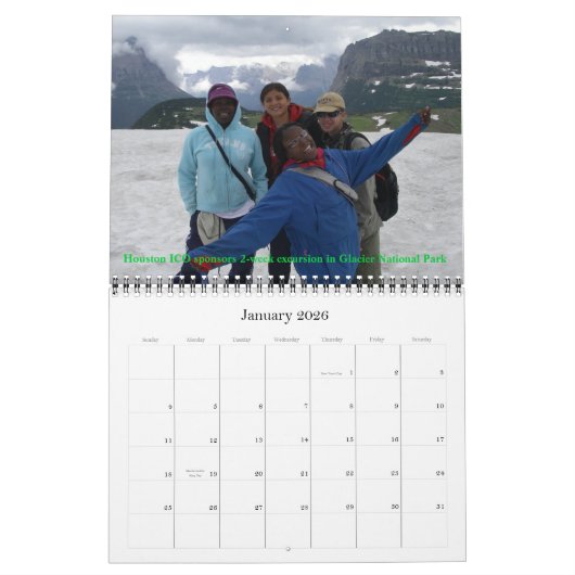 都心部の遠出、シエラクラブ2009のカレンダー カレンダー (1月 2026)