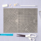 都心、サンフランシスコ 薄葉紙 (クラフト)