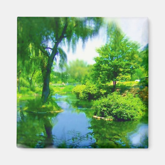 都遠くに市からの時間 マグネット (正面)