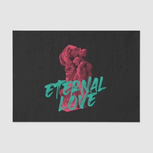 都鮮やか市、トレンディーグラフィックデザイン永遠の愛 薄葉紙 (正面)