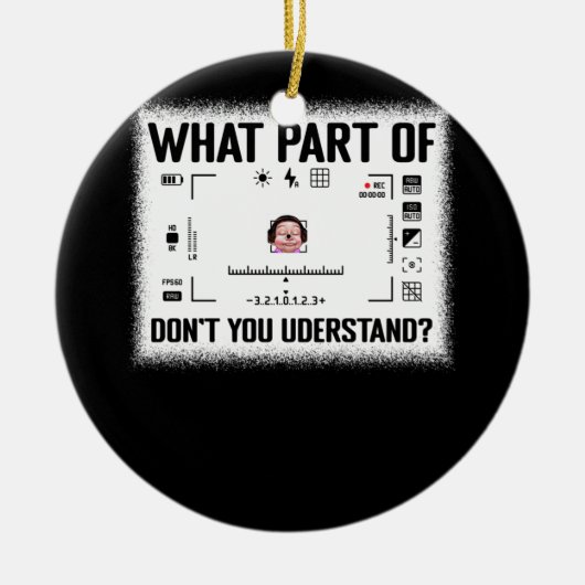 配おもしろい管工の追加料金 セラミックオーナメント (正面)