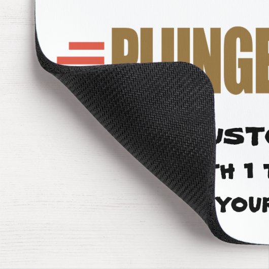 配おもしろい管 マウスパッド (コーナー)