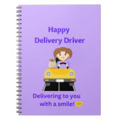 配信ドライバHappy Driver Notebook ノートブック (正面)