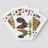 配偶子鳥ペア トランプ (裏面)