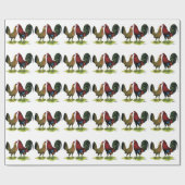 配偶子鳥ペア ラッピングペーパー (フラット)