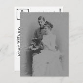 配偶者とオーストリアのアーチ公爵夫人マリー – バレリー ポストカード (正面/裏面)