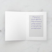 配偶者のキリスト教同情カードの紛失 シーズンカード (内部)